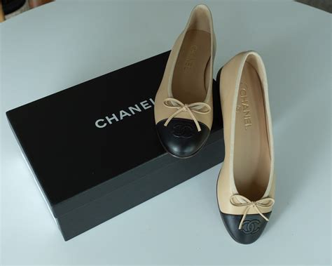 chanel ballet flats run small|vintage chanel ballet flats.